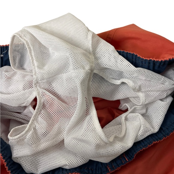 Surf & Swim Co. Men's Green orange/coral Swim Trunks L BoxAM - Picture 6 of 6